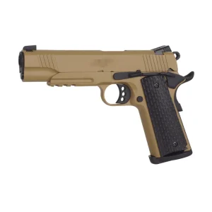 Army Armament Kimber Warrior GBB Airsoft Pistol ( ARMY-R28 ) TAN
