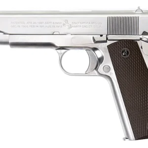 Cybergun (WE) Colt 1911 GBB Pistol (Silver)